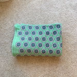 NWOT vera bradley teal blanket